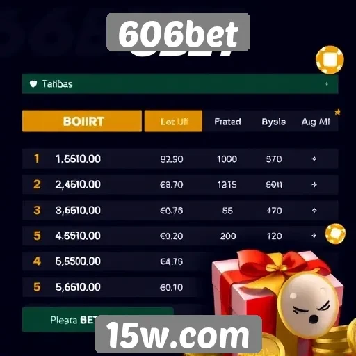 Comparação de tarifas e taxas no 606bet