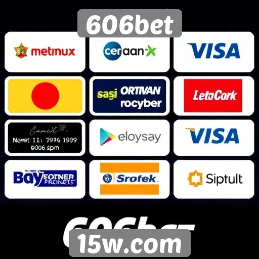 Métodos de pagamento disponíveis no 606bet